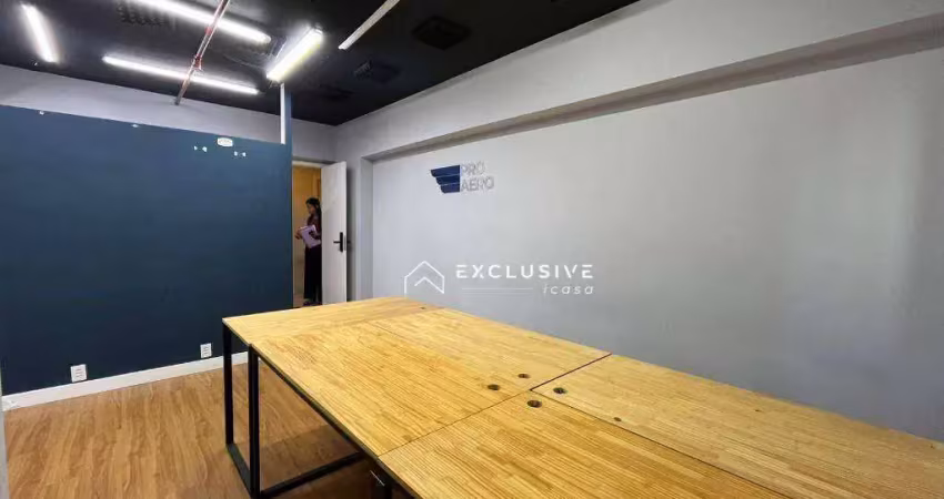Sala para alugar, 35 m² por r$ 2.772,80/mês - jardim aquarius - são josé dos campos/sp