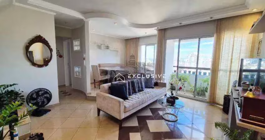 Apartamento com 3 dormitórios à venda, 135 m² por r$ 1.180.000,00 - jardim satélite - são josé dos campos/sp