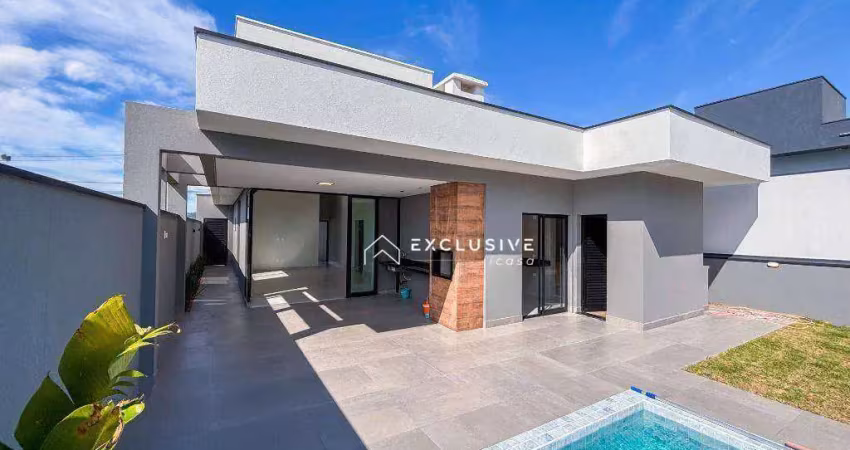 Casa com 3 dormitórios à venda, 180 m² por r$ 1.400.000,00 - santa monica - caçapava/sp