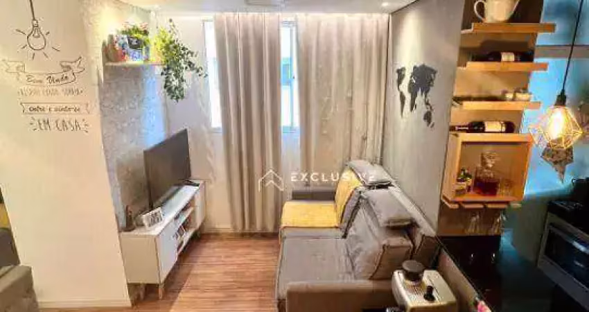 Apartamento com 2 dormitórios, 48 m² - venda por r$ 415.000,00 ou aluguel por r$ 2.938,33/mês - jardim das indústrias - são josé dos campos/sp