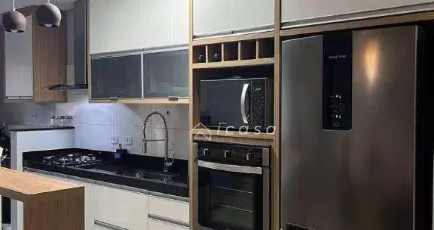 Apartamento com 2 dormitórios, 60 m² - venda por r$ 362.000,00 ou aluguel por r$ 2.790,01/mês - borda da mata - caçapava/sp