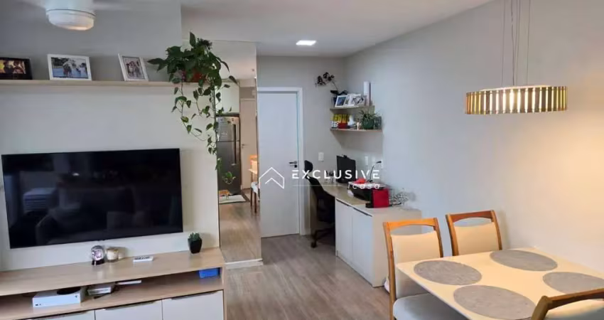 Apartamento com 2 dormitórios à venda, 53 m² por r$ 480.000,00 - jardim satélite - são josé dos campos/sp