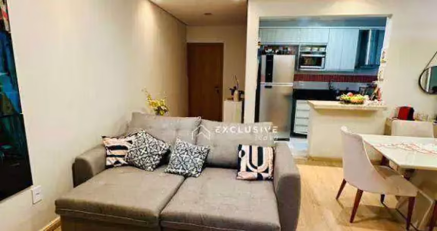 Apartamento com 3 dormitórios à venda, 79 m² por r$ 465.000,00 - grand valle jequitibá - caçapava/sp