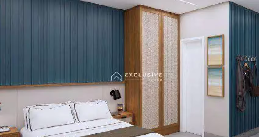 Studio com 1 dormitório à venda, 36 m² por r$ 255.000,00 - perequê-açu - ubatuba/sp