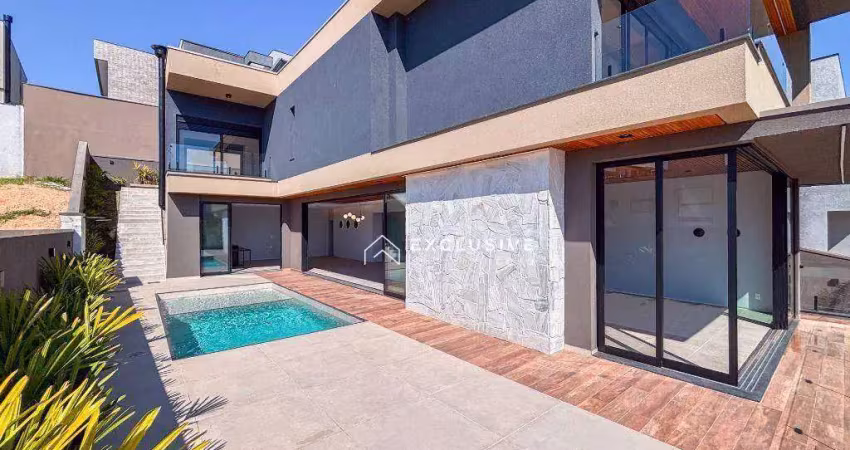 Sobrado com 4 dormitórios à venda, 464 m² por r$ 4.450.000,00 - condomínio residencial alphaville - são josé dos campos/sp