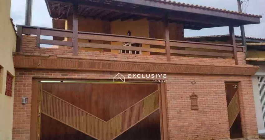 Sobrado com 3 dormitórios à venda, 242 m² por r$ 628.000,00 - jardim das oliveiras - jacareí/sp
