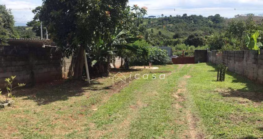 Chácara com 2 dormitórios, 926 m² - venda por r$ 350.000,00 ou aluguel por r$ 913,69/mês - caçapava velha - caçapava/sp