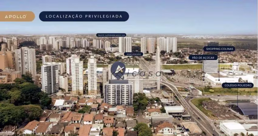 Apartamento com 2 dormitórios à venda, 56 m² por r$ 429.531,50 - jardim apolo ii - são josé dos campos/sp