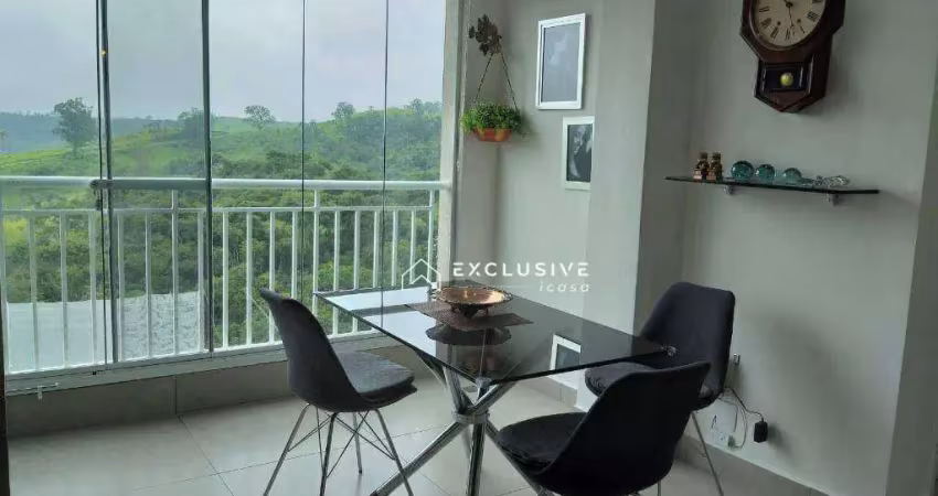 Apartamento com 2 dormitórios à venda, 62 m² por r$ 435.000,00 - pagador de andrade - jacareí/sp