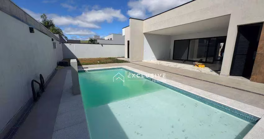 Casa com 3 dormitórios à venda, 221 m² por r$ 1.700.000,00 - condomínio residencial ecopark bourbon  - caçapava/sp