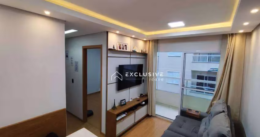 Apartamento com 2 dormitórios à venda, 41 m² por r$ 405.000,00 - jardim sul - são josé dos campos/sp