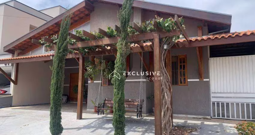 Casa com 3 dormitórios para alugar, 160 m² por r$ 6.475,00/mês - condomínio terras do vale - caçapava/sp