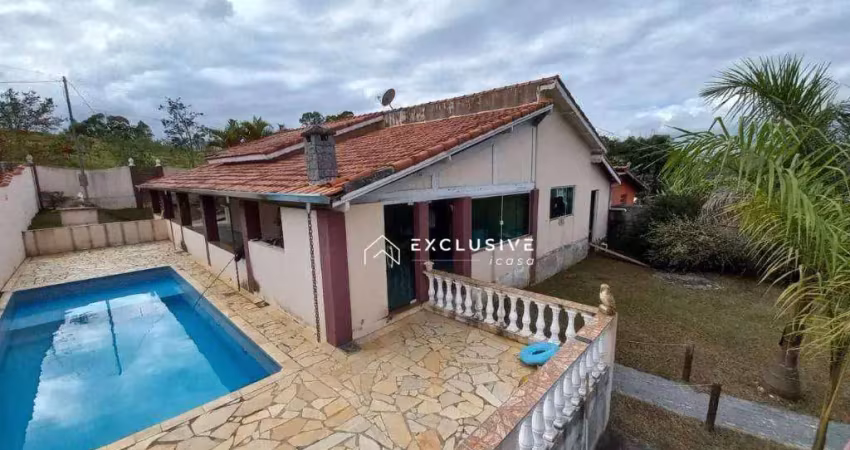 Chácara com 3 dormitórios à venda, 120000 m² por r$ 450.000,00 - são joão da boa vista - caçapava/sp