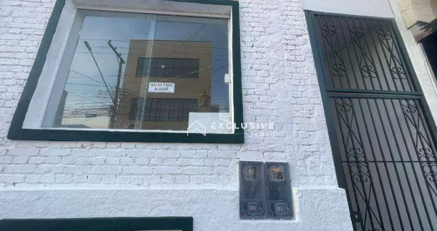Sala para alugar, 22 m² por r$ 1.815,00/mês - centro - caçapava/sp