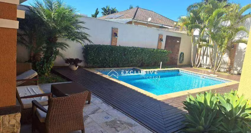 Casa com 3 dormitórios à venda, 385 m² por r$ 2.700.000,00 - residencial santa helena - caçapava/sp