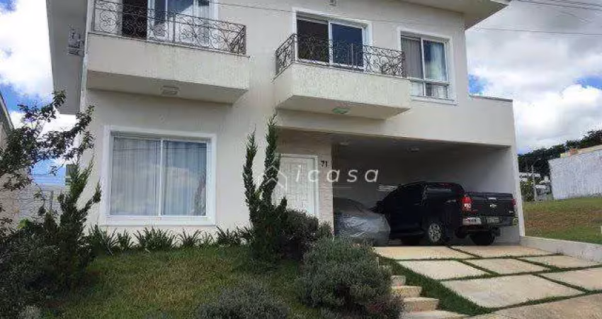 Sobrado com 4 dormitórios à venda, 289 m² por r$ 1.700.000,00 - condomínio terras do vale - caçapava/sp