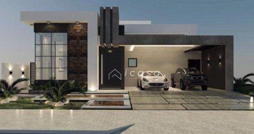 Casa com 3 dormitórios à venda, 178 m² por R$ 1.275.000,00 - Condomínio Santa Mônica - Caçapava/SP