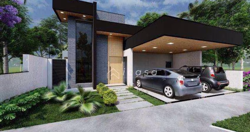 Casa com 3 dormitórios à venda, 168 m² por R$ 1.219.000,00 - Reserva Ruda - São José dos Campos/SP