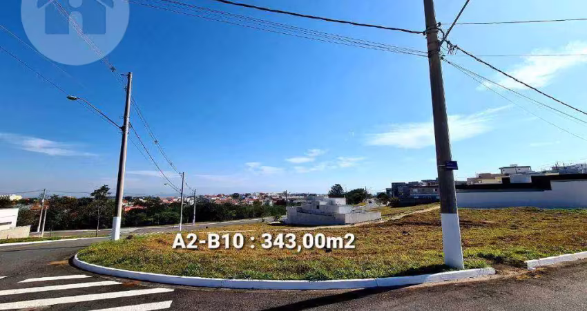Terreno à venda, 343 m² por R$ 279.000,00 - Condomínio Reserva do Vale - Caçapava/SP