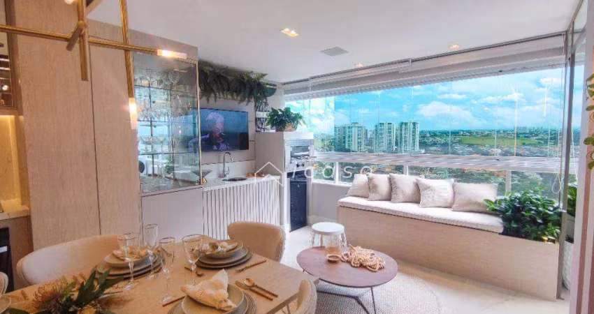 Apartamento com 3 dormitórios à venda, 91 m² por R$ 1.264.000,00 - Jardim das Colinas - São José dos Campos/SP
