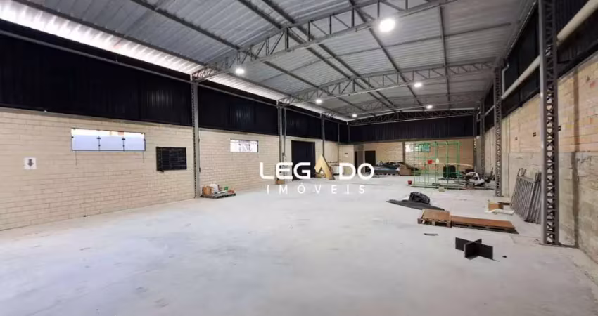 Galpão novo/moderno para alugar, 300 m² por r$ 8.500/mês - glória - joinville/sc