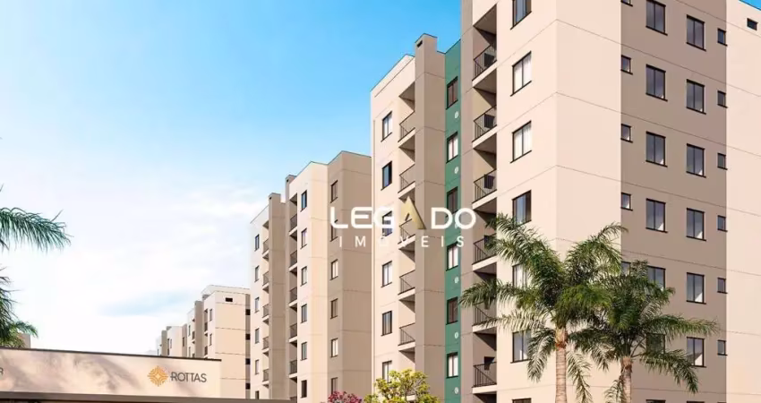 Apartamento com 2 dormitórios à venda, 46 m² por R$ 341.654,00 - Costa e Silva - Joinville/SC