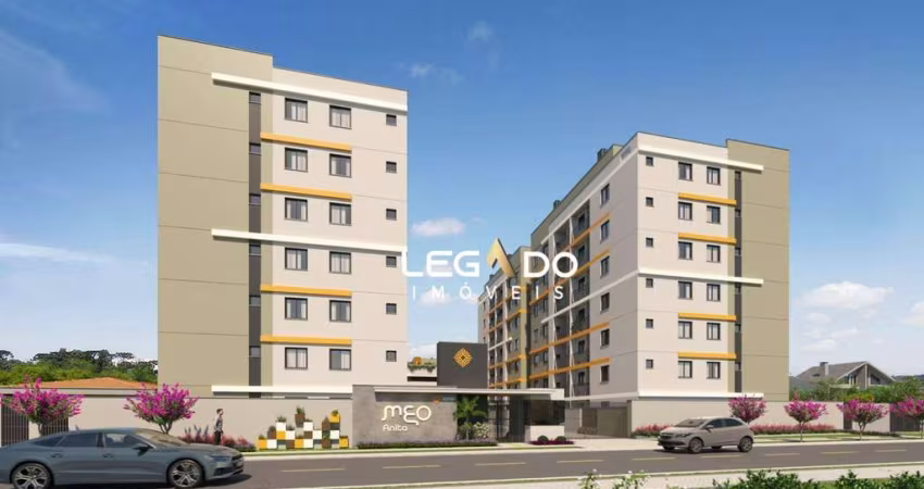 Apartamento com 2 dormitórios à venda, 53 m² por R$ 384.942,49 - Anita Garibaldi - Joinville/SC