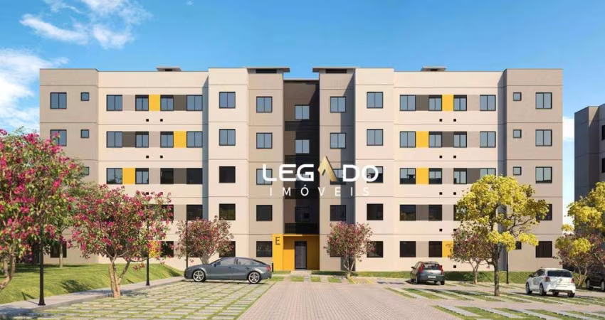 Apartamento com 2 dormitórios à venda, 42 m² por R$ 272.261 - Vila Nova - Joinville/SC