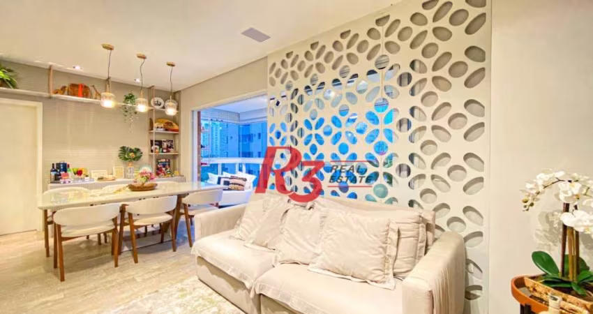 Apartamento à venda, 159 m² por R$ 2.030.000,00 - Embaré - Santos/SP