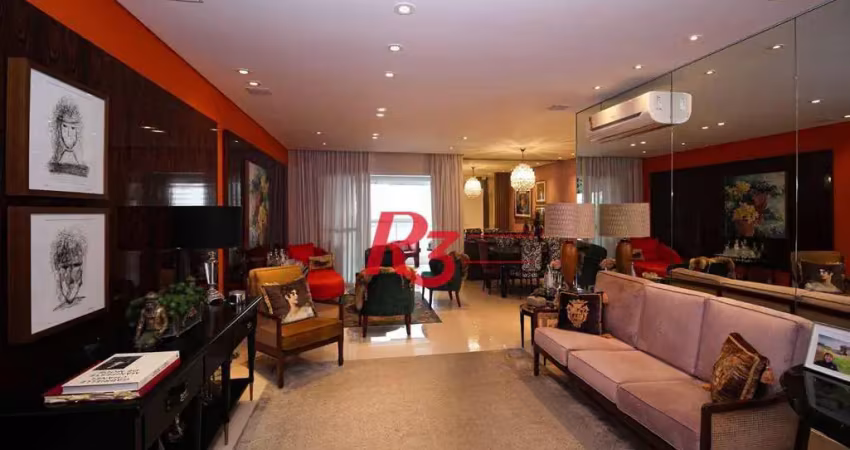 Apartamento com 4 quartos à venda, 177 m² por R$ 3.000.000 - Boqueirão - Santos/SP