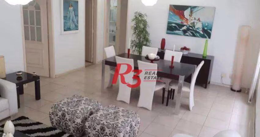 Apartamento com 3 dormitórios, 139 m² - venda por R$ 745.000,00 ou aluguel por R$ 7.000,02/mês - Gonzaga - Santos/SP