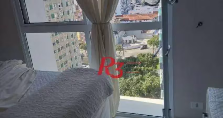 Apartamento com 2 dormitórios à venda, 75 m² por r$ 850.000,00 - josé menino - santos/sp