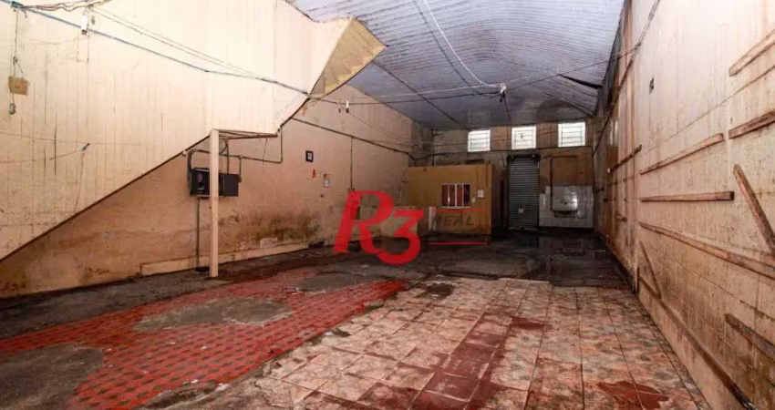 Prédio para alugar, 144 m² por r$ 10.145,00/mês - vila nova - santos/sp