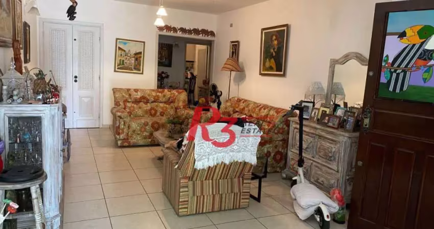 Casa com 4 dormitórios à venda, 250 m² - José Menino - Santos/SP
