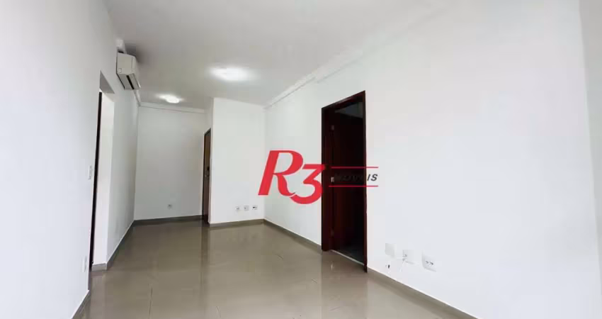 Apartamento com 2 dormitórios para alugar, 58 m² por r$ 4.500,00/mês - pompéia - santos/sp