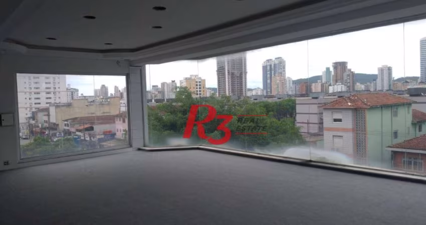 Prédio para alugar, 1014 m² por R$ 29.000,00/mês - Aparecida - Santos/SP