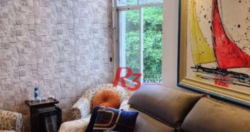 Apartamento com 1 dormitório à venda, 50 m² - Itararé - São Vicente/SP