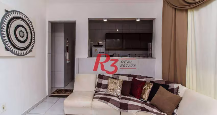 Casa com 2 dormitórios à venda, 180 m² por r$ 691.000,00 - marapé - santos/sp