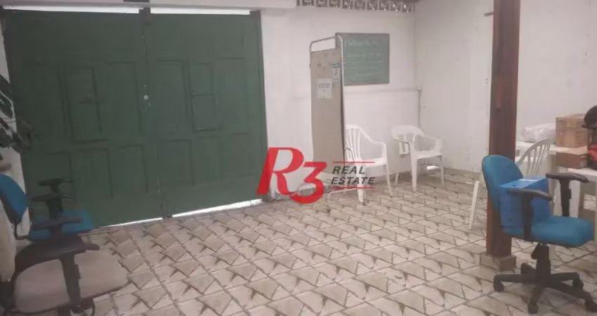 Terreno, 527 m² - venda por r$ 1.300.000,00 ou aluguel por r$ 6.538,14/mês - vila belmiro - santos/sp