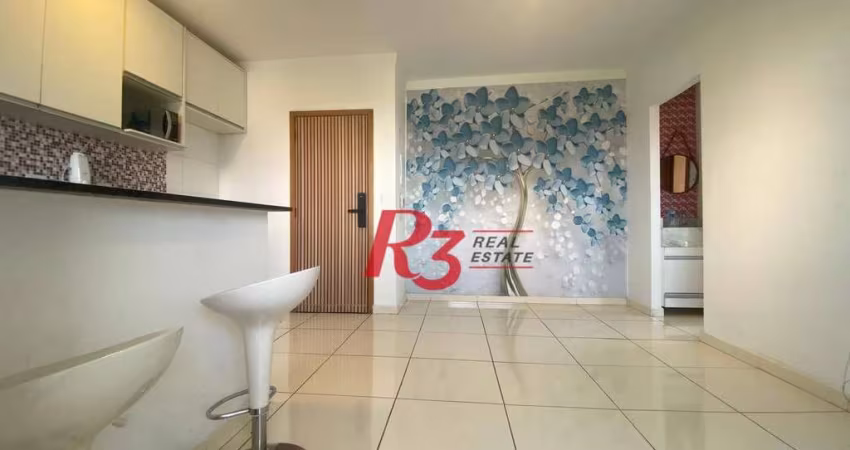 Apartamento à venda, 42 m² por R$ 350.000,00 - Macuco - Santos/SP