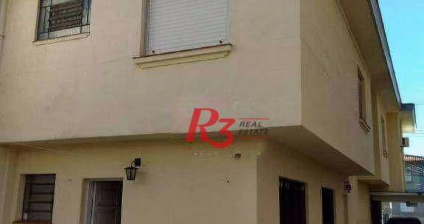Casa com 4 dormitórios à venda, 249 m² por R$ 2.450.000,00 - Aparecida - Santos/SP