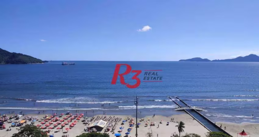 Apartamento com 3 dormitórios para alugar, 110 m² por r$ 6.417,30/mês - aparecida - santos/sp