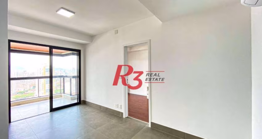 Apartamento com 1 dormitório para alugar, 54 m² por R$ 6.000,00/ano - Boqueirão - Santos/SP