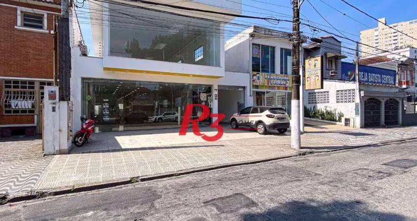 Loja para alugar, 537 m² por R$ 27.182,00/mês - Vila Belmiro - Santos/SP