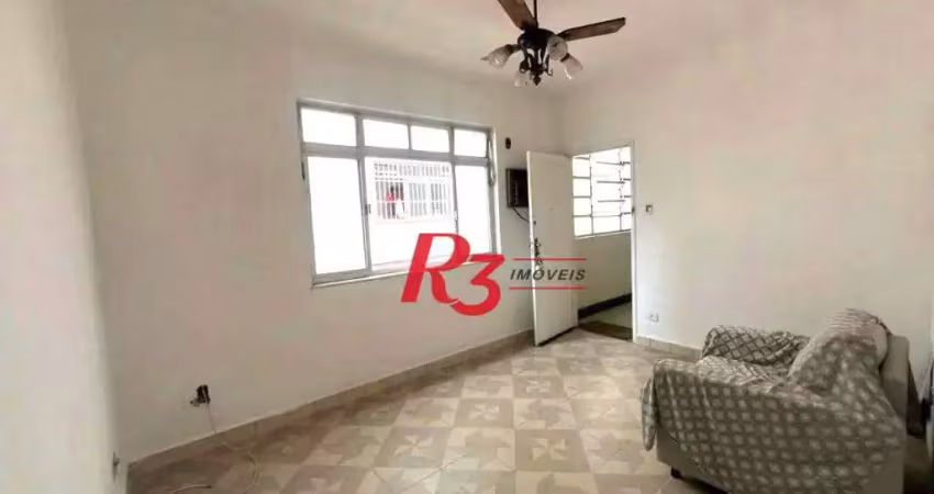 Apartamento à venda, 76 m² por r$ 450.000,00 - embaré - santos/sp