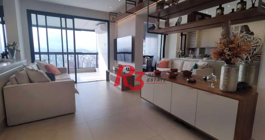 Apartamento à venda, 83 m² por R$ 1.630.000,00 - Aparecida - Santos/SP