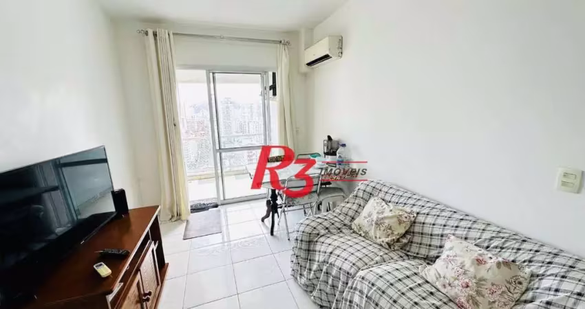 Apartamento com 2 dormitórios à venda, 70 m² por r$ 890.000,00 - boqueirão - santos/sp