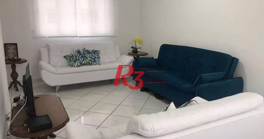 Apartamento à venda, 89 m² por R$ 690.000,00 - Embaré - Santos/SP
