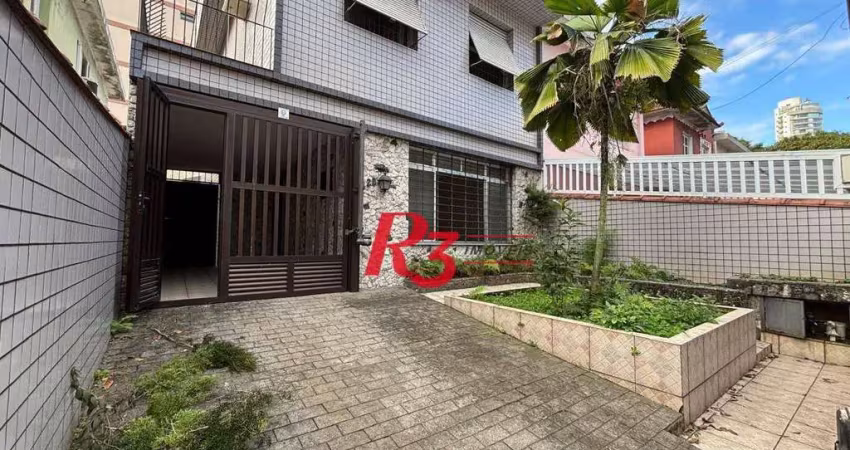 Casa com 3 dormitórios à venda, 250 m² por r$ 1.600.000,00 - gonzaga - santos/sp