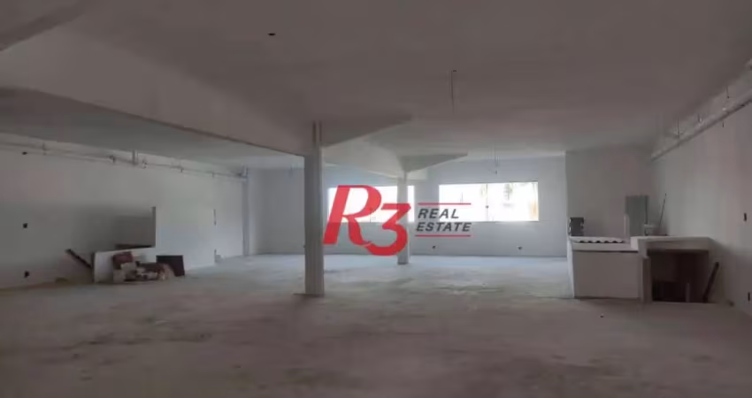 Sala comercial para alugar na Avenida Ana Costa, 34, Vila Mathias, Santos
